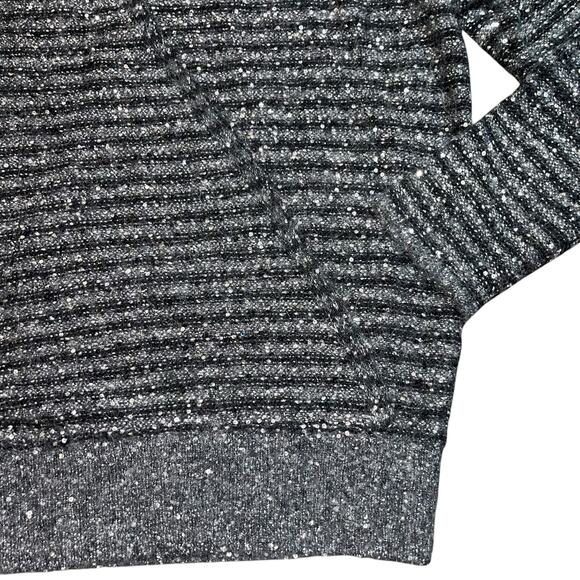 J. McLaughlin Sweater Alpaca Merino Wool Sequins - Picture 7 of 9